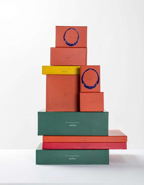 Bol Delicious Pink Swirl Lapis Lazuli Feast Ottolenghi pour Serax – Image 3