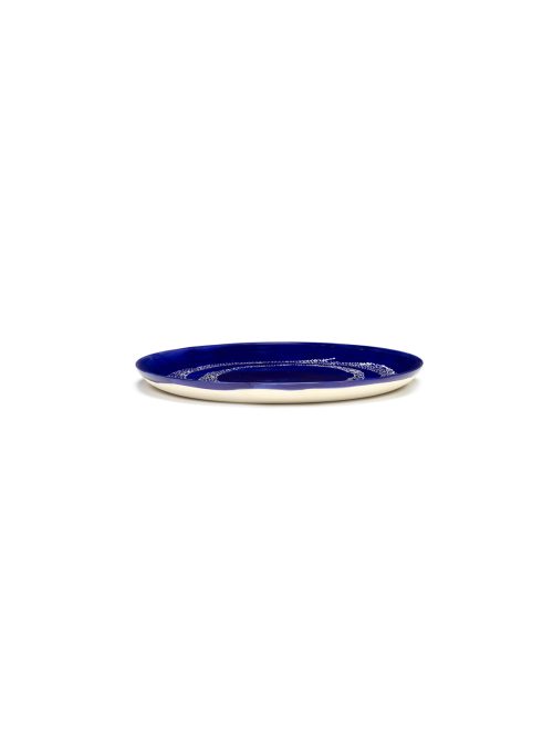Assiette 26,5 Lapis Lazuli Swirl Blanc Ottolenghi pour Serax – Image 2