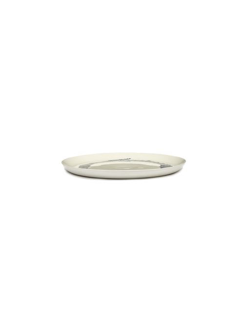 Assiette 26,5 Blanc Swirl Lapis Lazuli Ottolenghi pour Serax – Image 2