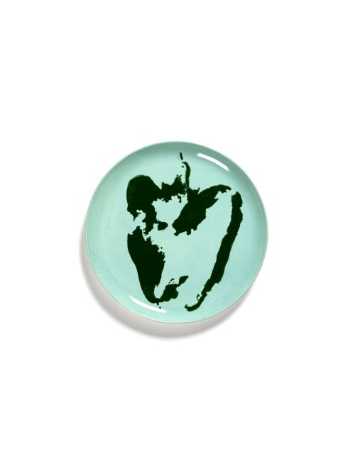 Assiette 26,5 Azur Poivron Vert Ottolenghi pour Serax