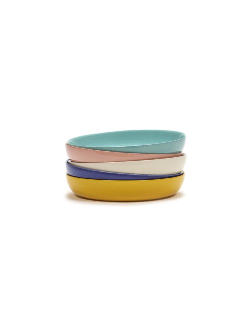 Assiette Haute 22 Blanc Swirl Rouge Feast Ottolenghi pour Serax – Image 3