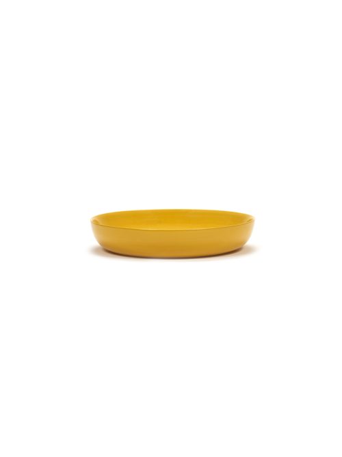 Assiette Haute 22 Sunny Yellow Swirl Noir Feast Ottolenghi pour Serax – Image 2