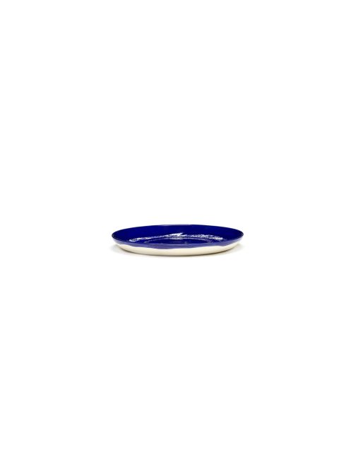 Assiette 19 Lapis Lazuli Swirl Blanc Feast Ottolenghi pour Serax – Image 2