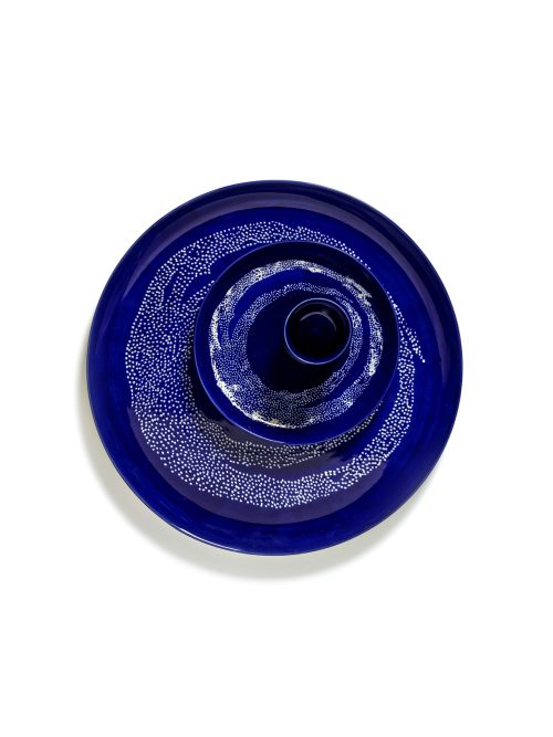 Assiette 19 Lapis Lazuli Swirl Blanc Feast Ottolenghi pour Serax – Image 3