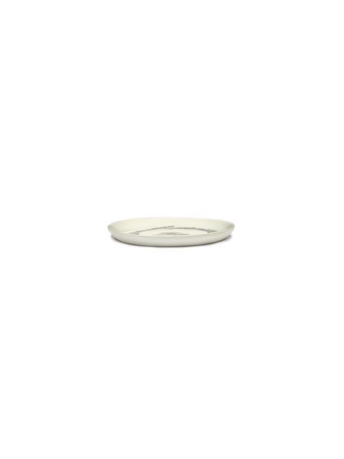 Assiette 19 Blanc Swirl Bleu Feast Ottolenghi pour Serax – Image 2