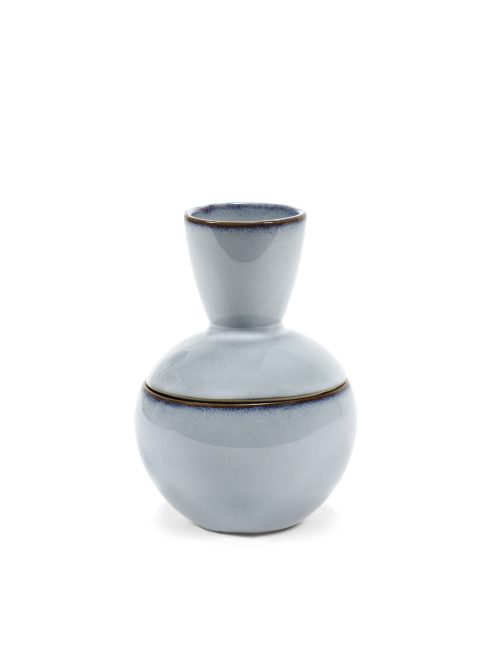 Boîte avec couvercle S Bleu pur, Serax
