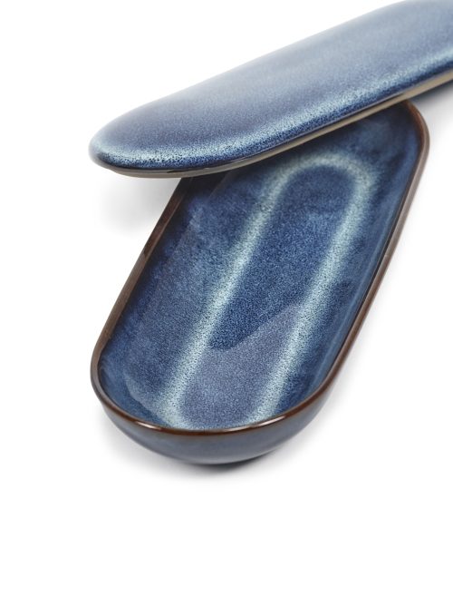 Bol Oval avec couvercle S Bleu Foncé pur, Serax – Image 3