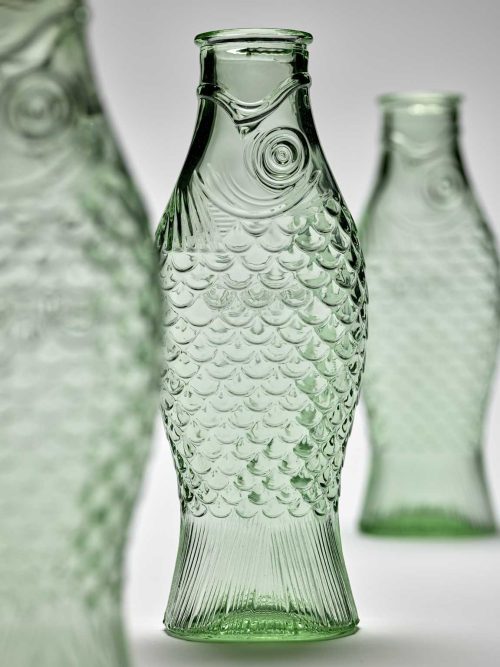Carafe Fish & Fish verre vert 1L, Serax – Image 2
