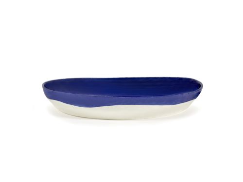 Plat de Service creux 36 Lapis Lazuli Swirl Blanc, Ottolenghi pour Serax – Image 2