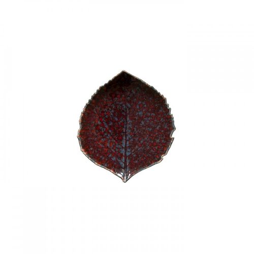 Feuille Hortensia en grès Tomate 17cm, Costa Nova