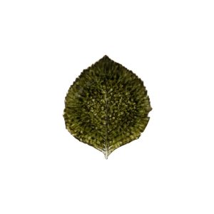 Feuille Hortensia en grès Forêt 22cm, Costa Nova