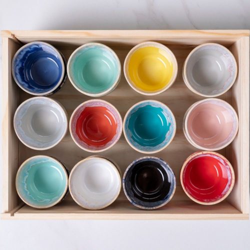 Gobelet expresso "Grespresso" Bleu Jean 9 cl, Costa Nova – Image 3