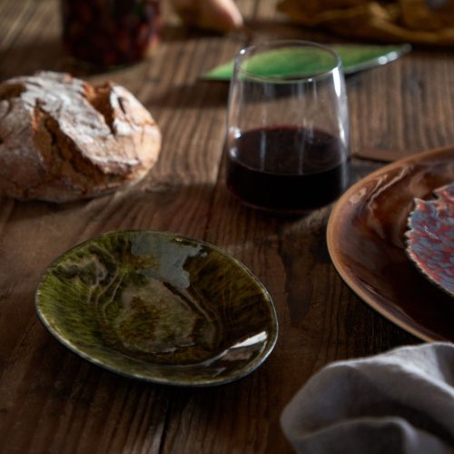 Mini assiette ovale en grès Forêt 16cm, Costa Nova – Image 2