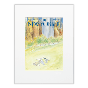 Affiche 30×40 The New Yorker Sempé Central Park – Image Republic