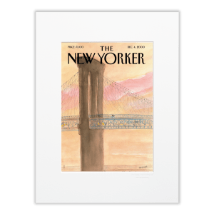 Affiche 30×40 The New Yorker Sempé Way to Brooklyn – Image Republic