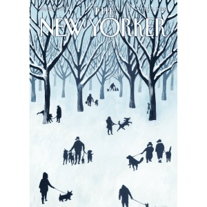 Affiche 30×40 The New Yorker – Ulriksen A walk in the Snow – Image Republic