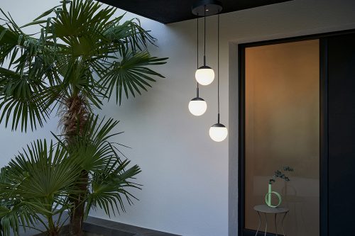 Suspension triple MOOON! diam.15 Carbone, Fermob – Image 2