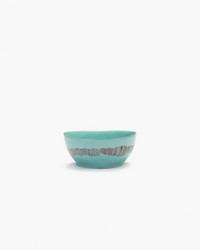 Bol Azur Rayures Rouges Feast, Ottolenghi pour Serax