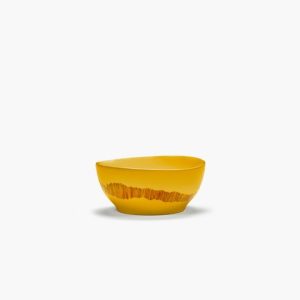 Bol Jaune Rayures Rouges Feast, Ottolenghi pour Serax