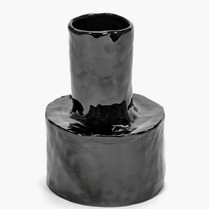 Vase Helena Noir D14 H19, Marie Michielssen pour Serax