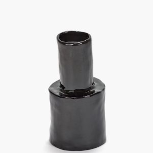 Vase Helena Noir D7 H14, Marie Michielssen pour Serax