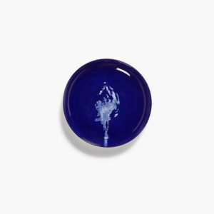 Assiette 16 Lapis Lazuli Artichaut Blanc, Feast Ottolenghi pour Serax