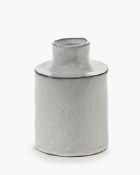 Vase Helena Blanc Cassé D10 H15, Marie Michielssen pour Serax