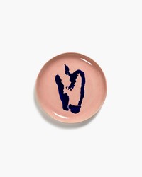 Assiette Haute 22 Rose Poivron Bleu, Feast Ottolenghi pour Serax