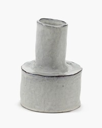Vase Helena Blanc Cassé D14 H19, Marie Michielssen pour Serax