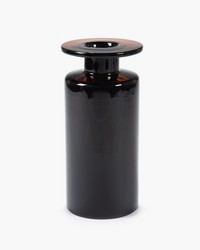 Vase L Noir/Marron Foncé Wind & Fire, Marie Michielssen pour Serax