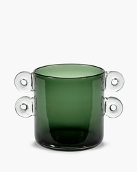 Vase Vert Foncé Wind & Fire, Marie Michielssen pour Serax
