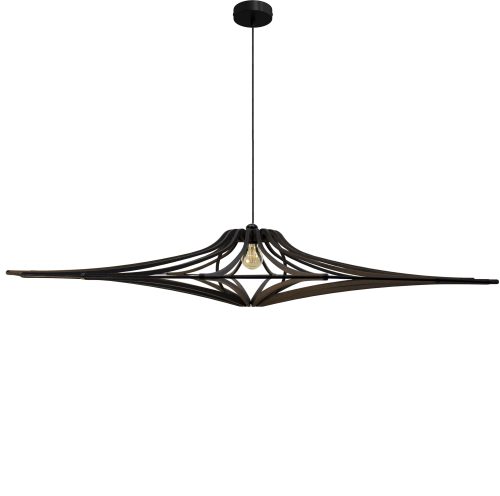Suspension SINGING BLACK Diamètre 124cm Elastique Noir, RIF