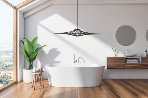 Suspension SINGING BLACK Diamètre 124cm Elastique Noir, RIF – Image 3