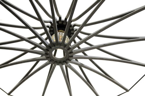 Suspension SINGING BLACK Diamètre 124cm Elastique Noir, RIF – Image 5